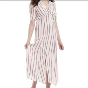 Chelsea & Violet Red Striped Dress